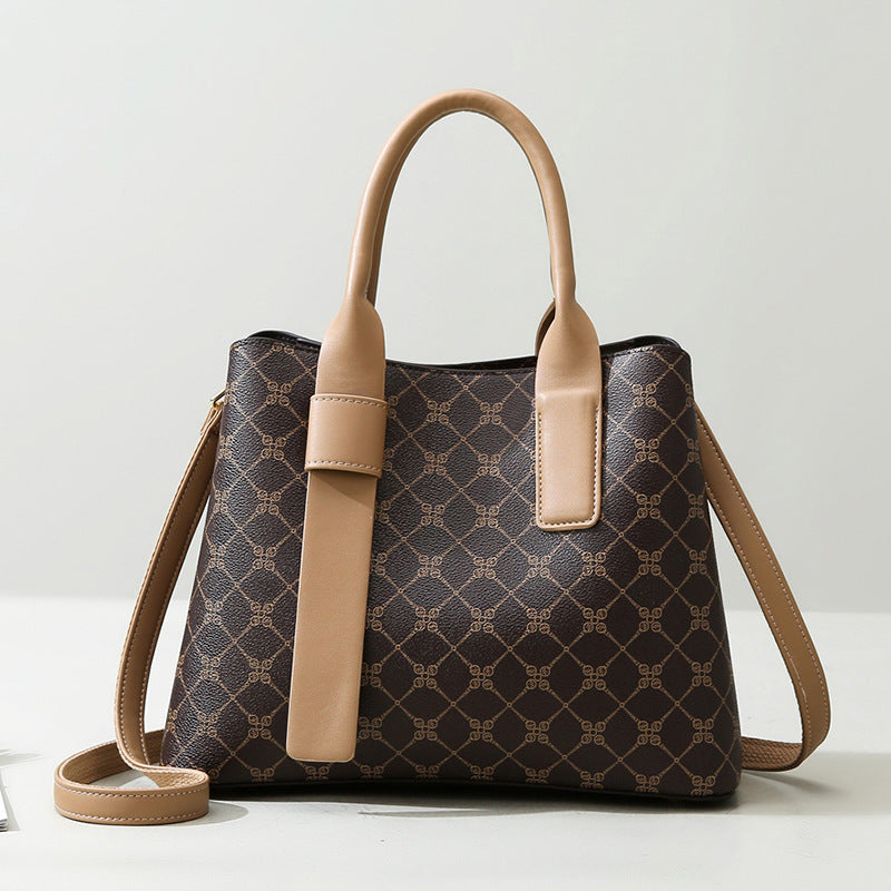 Women's Elegant Commuter Soft Leather Embossed Handbags