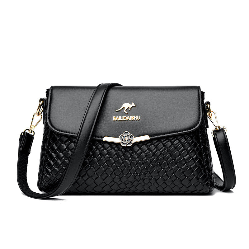 Classy New Women's Woven Mom Fashion Crossbody Bags