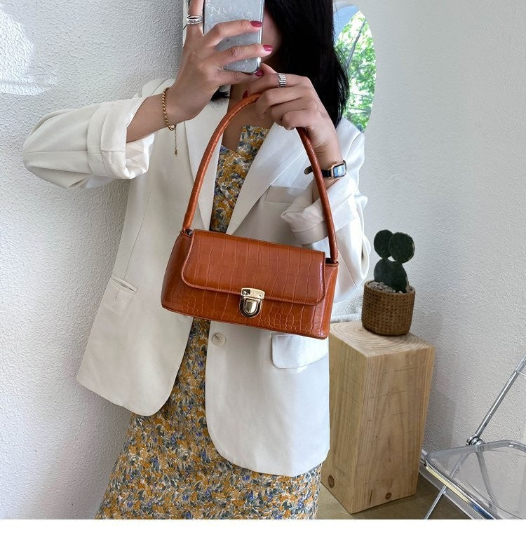 Women's Baguette Stylish Good Texture Light Luxury For Bags