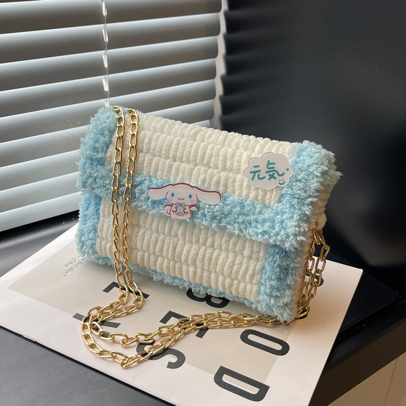 Clow Hand-woven Wool Material Finished Gifts Bags
