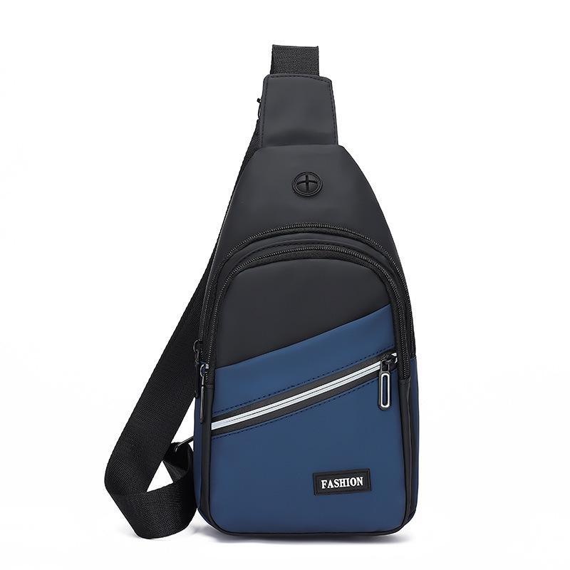 Men's Slanted Business Oxford Cloth Practical Men's Chest Bags