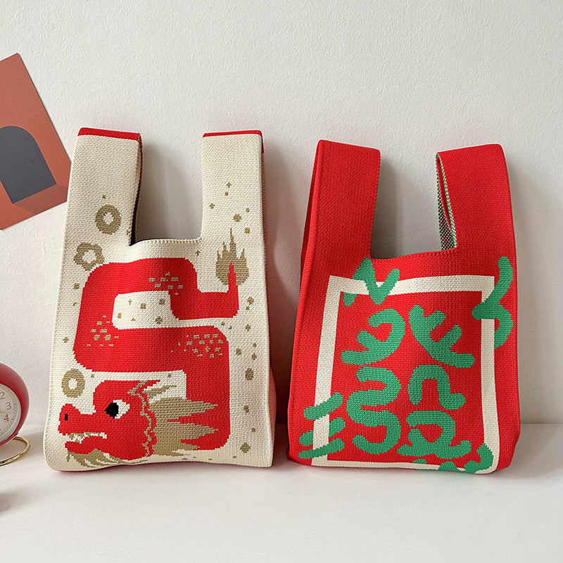 Red Festive Gift High Sense Fortune Bags