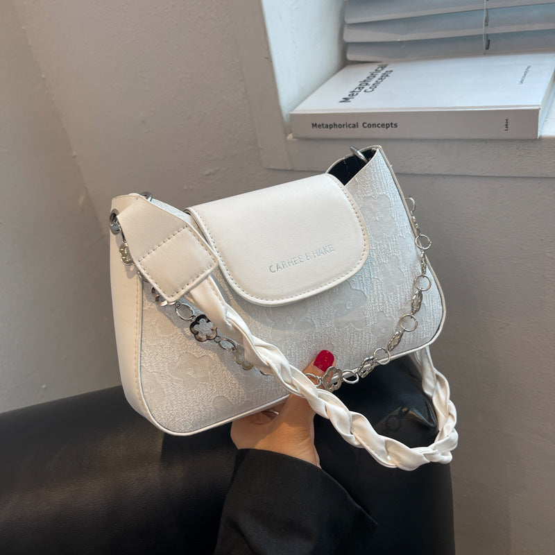 Women's Retro Fashion Summer Large Capacity Underarm Shoulder Bags