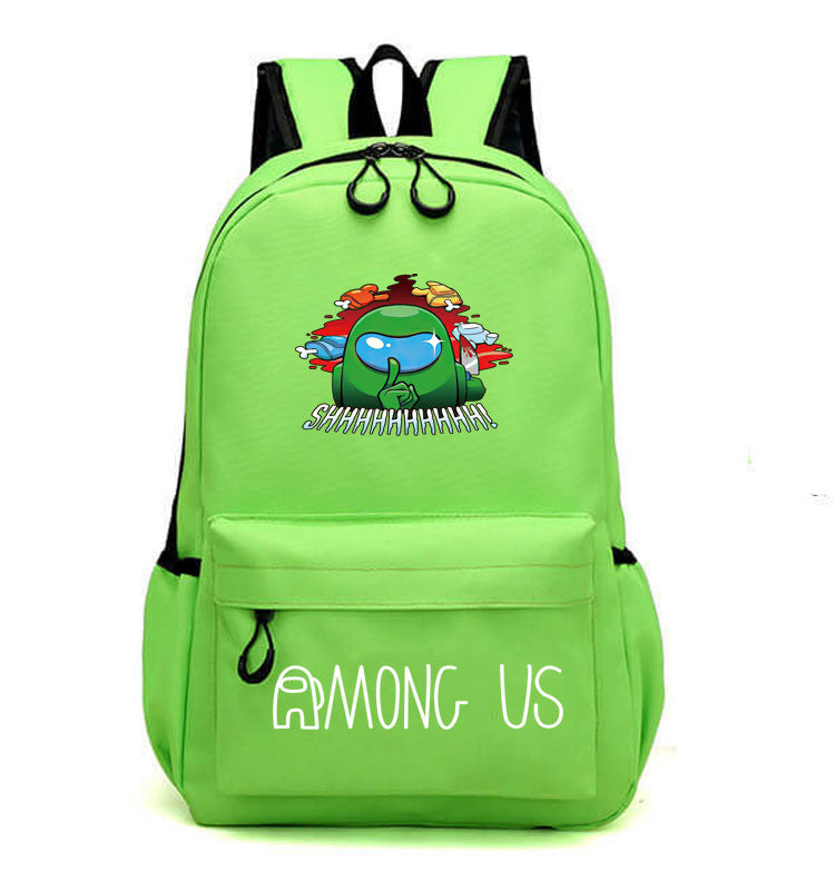 Children's Among Primary Space Werewolf Killing Surrounding The Backpacks