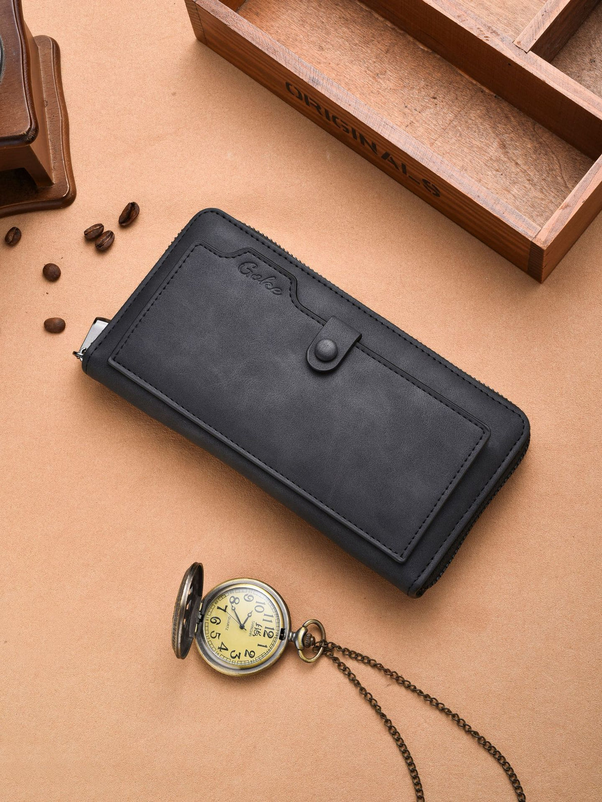 Men's Zipper Fashion Trend Large Capacity Multiple Bags
