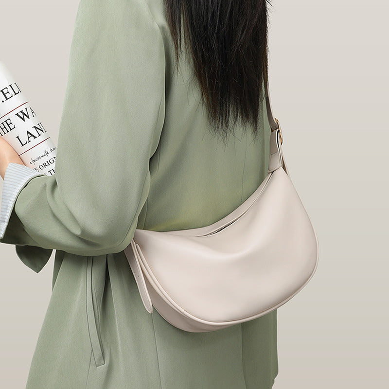 Women's Style Versatile Large Capacity Commuter Underarm Women's Messenger Bag