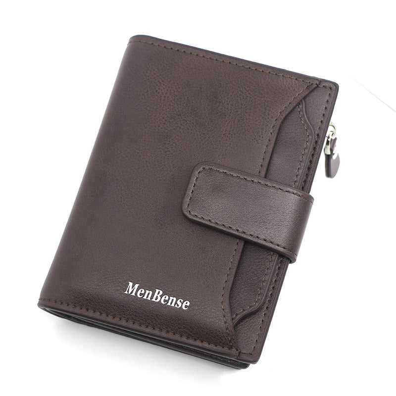 Men's Car Drawing Vertical Loose Leaf With Insert Men's Wallet