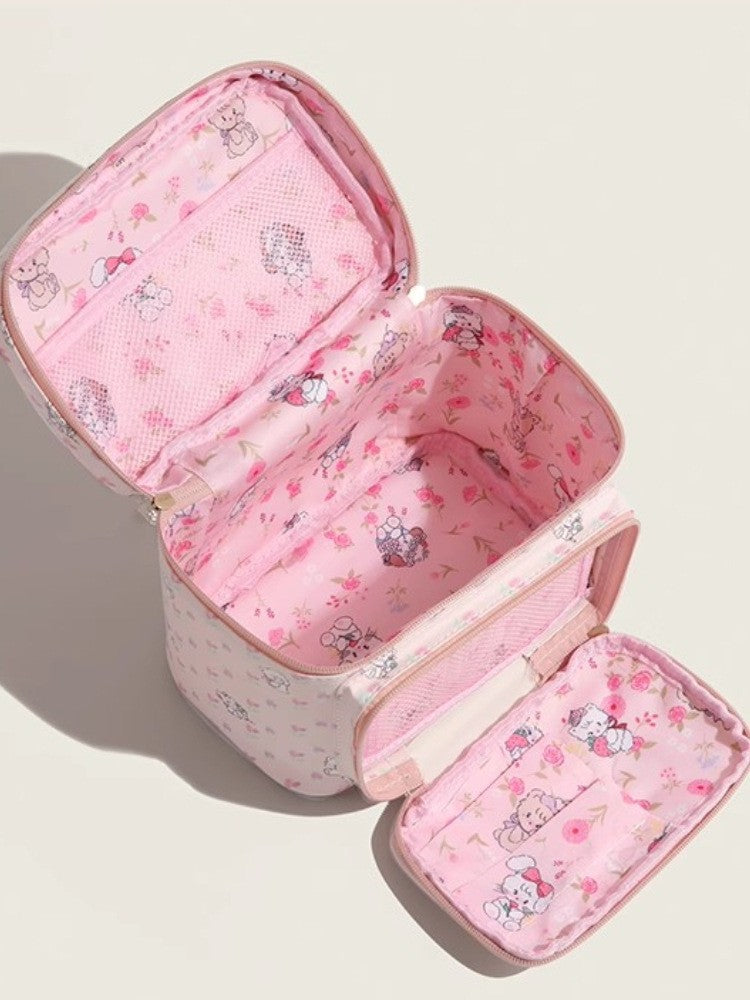 Large Capacity Cartoon Printing Storage Good-looking Makeup Bag