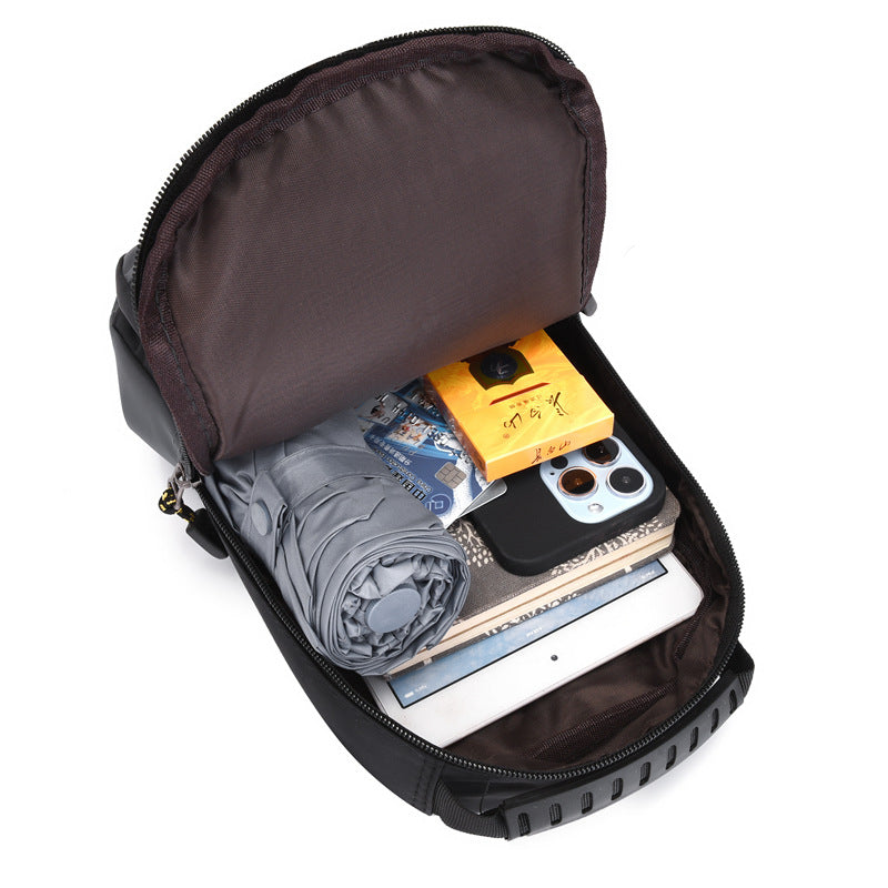 Men's Popular Korean Lightweight Oxford Cloth Men's Chest Bags