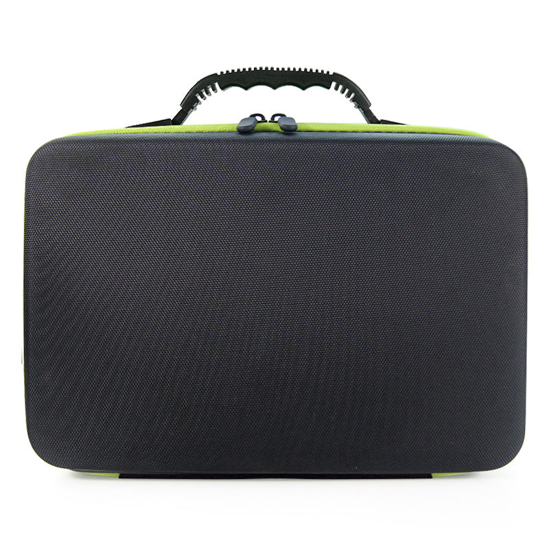 Grid Portable Essential Oil Large Capacity Shockproof Bottle Makeup Bag
