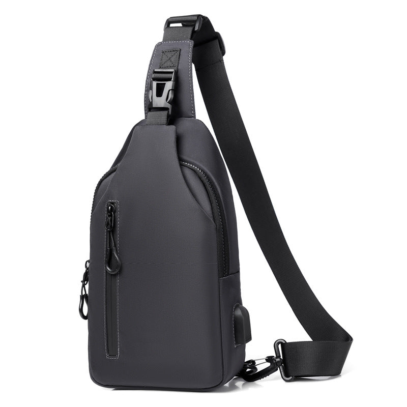 Unique Men's Korean Oxford Cloth Trendy Men's Chest Bags
