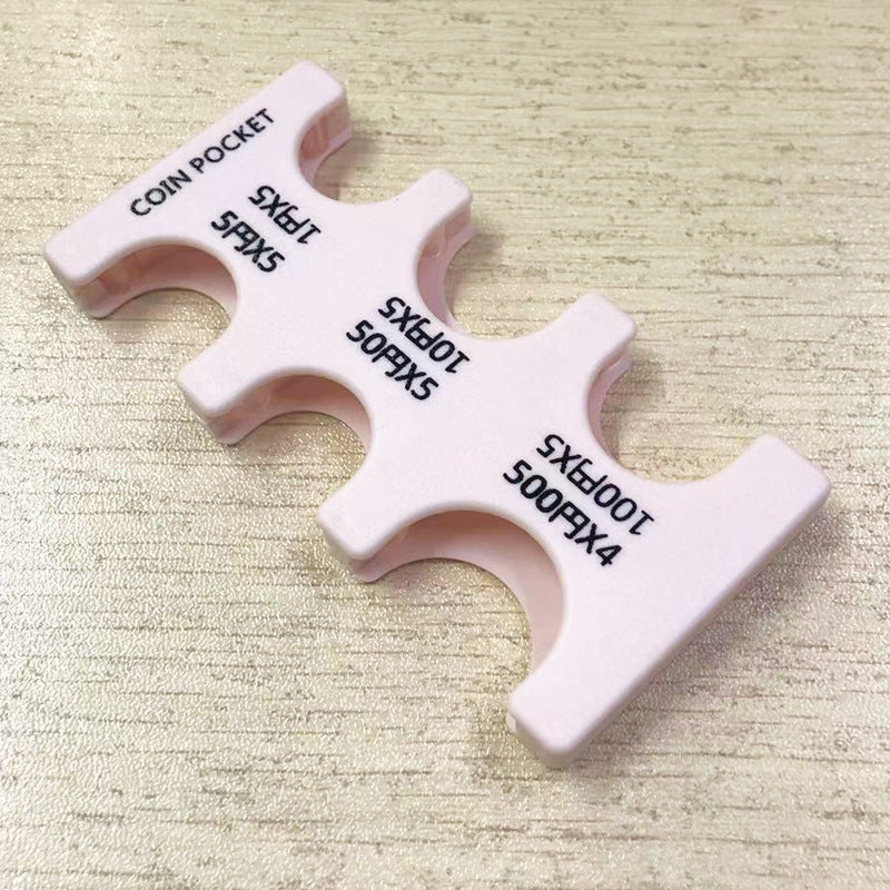 Classic Pretty Plastic Classification Portable Storage Coin Purses