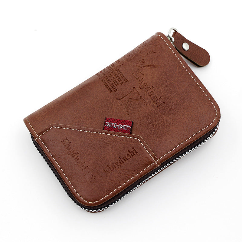 Retro Denim Wind Stitching Multifunctional Multiple Card Holder