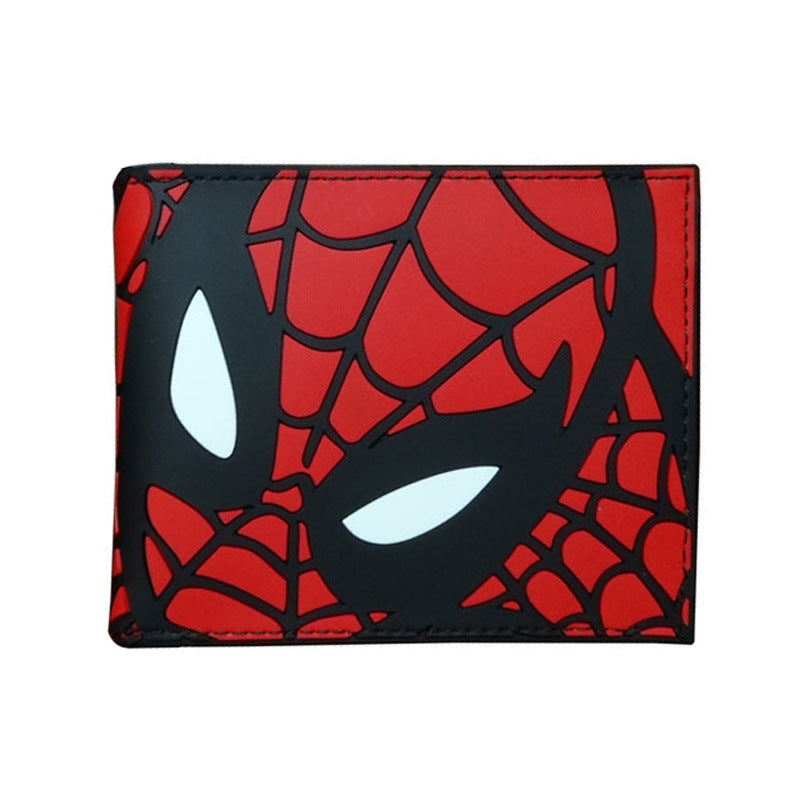Men's Heros Short Black Spider Green Less Ladies Wallets