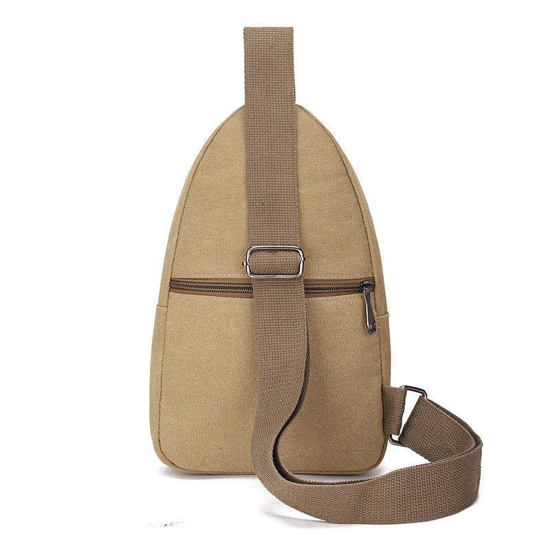Men's Large Capacity Convenient Work Canvas Men's Chest Bags