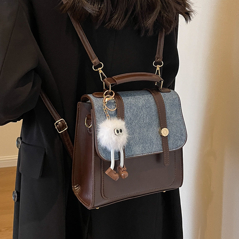 Women's Innovative Attractive Vintage Niche Textured Crossbody Bags