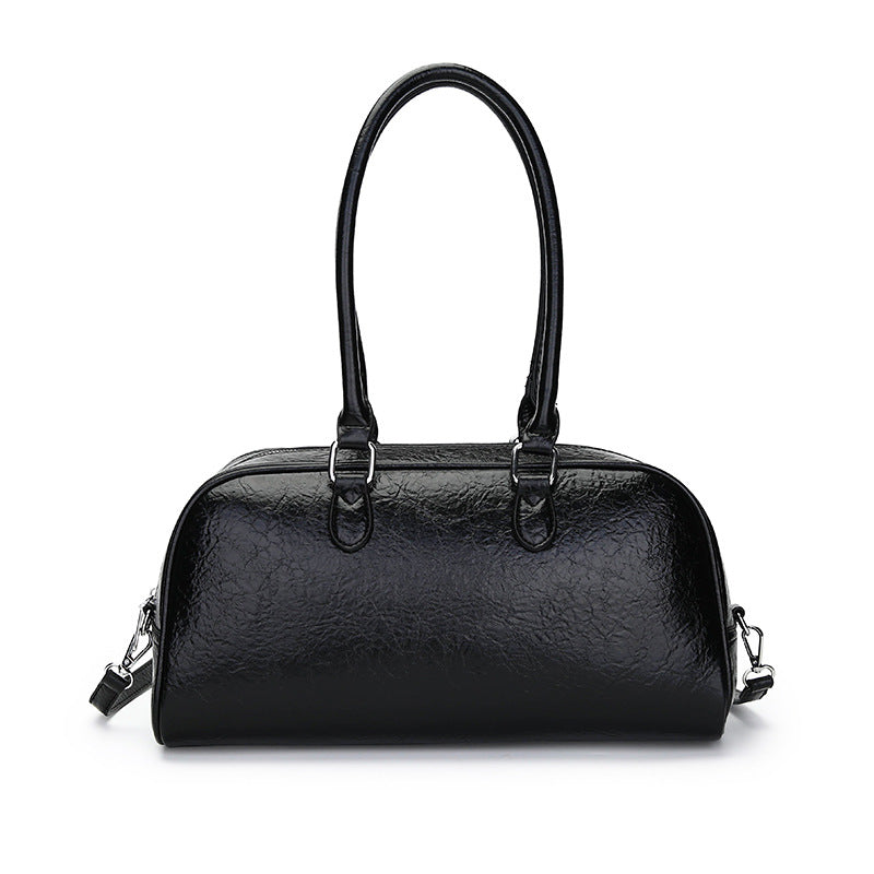 Women's Soft Leather Pillow Versatile Fashion Underarm Shoulder Bags