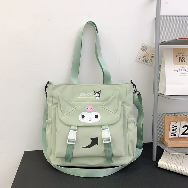 Women's Simple Fresh Fashion College Class Tuition Shoulder Bags
