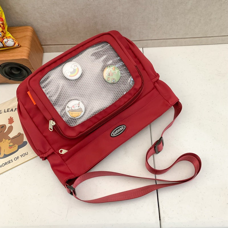Cartoon Popular Female Large Capacity For Class Shoulder Bags