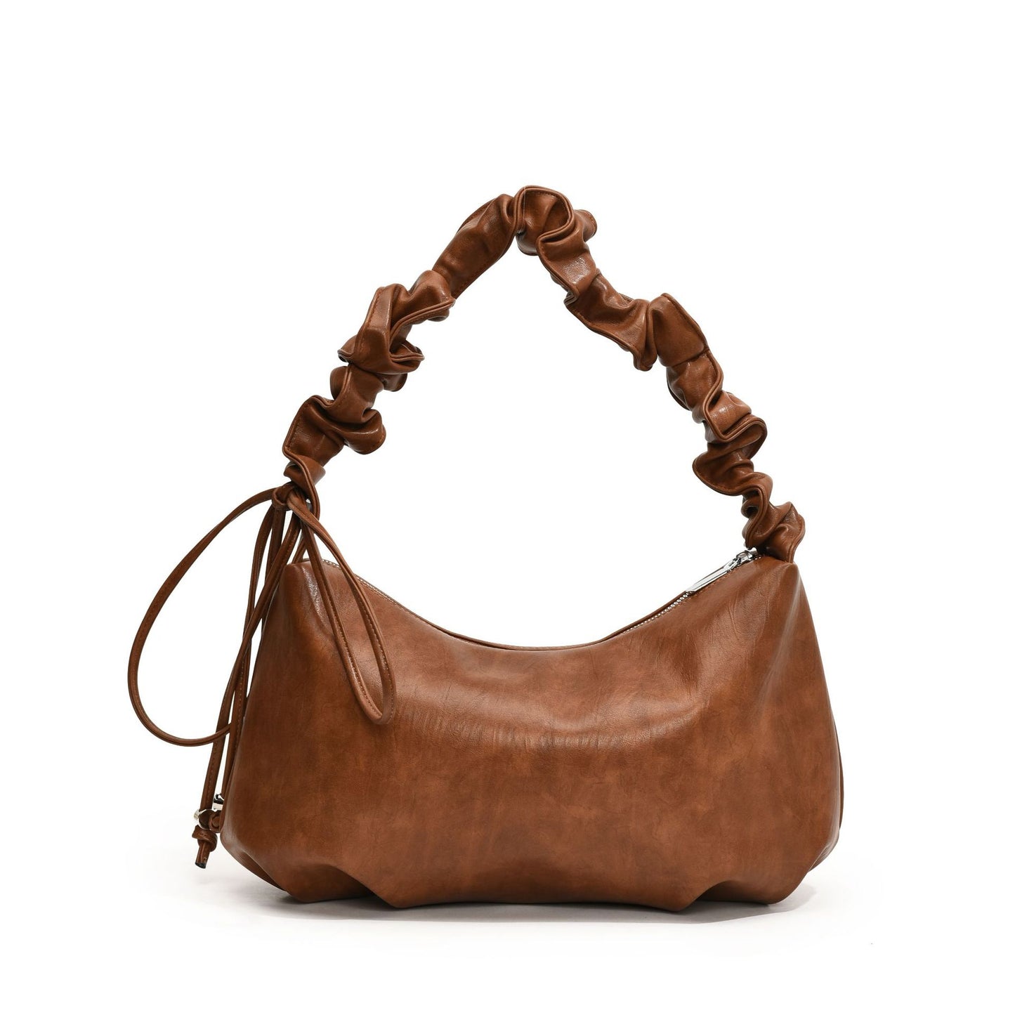 Women's Elegant Beautiful Glamorous Korean Pleated Shoulder Bags