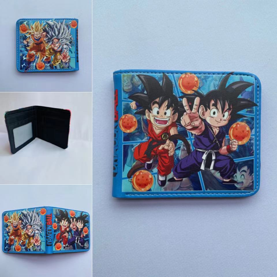 Anime Dragon Ball Short Personality Simple Coin Purses