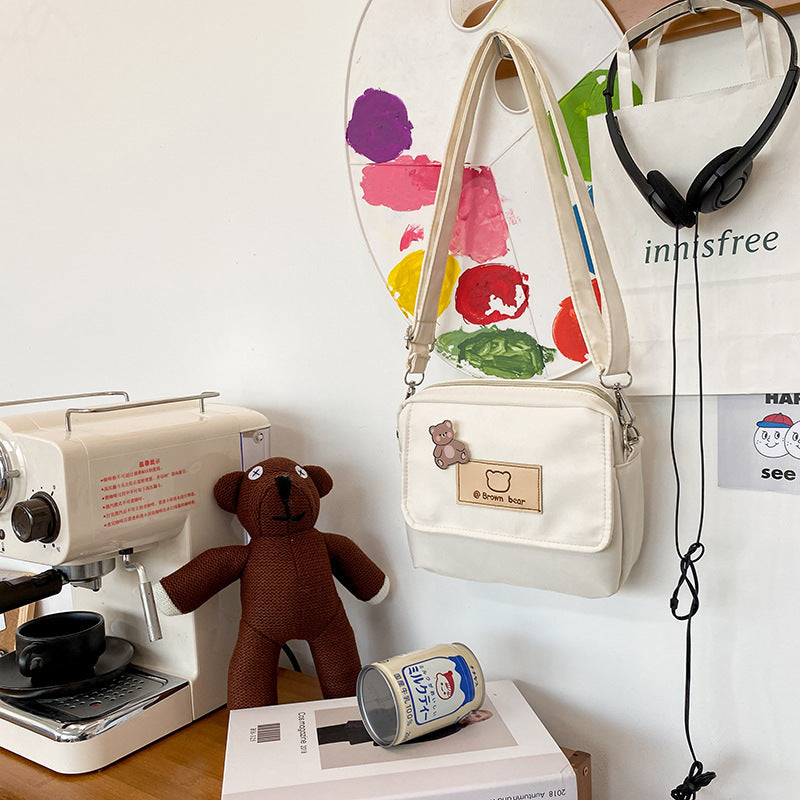 Cartoon Bear Lovely Korean Vintage Style Funny Bags