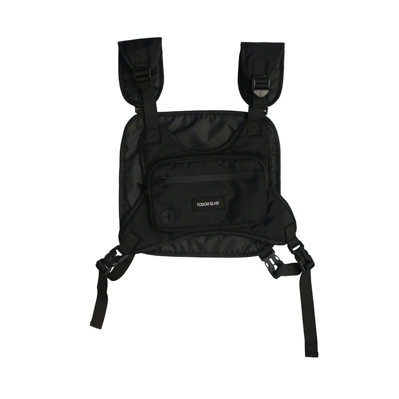 Women's & Men's Street Trend And Combat Fashion Vest Couple Men's Chest Bags