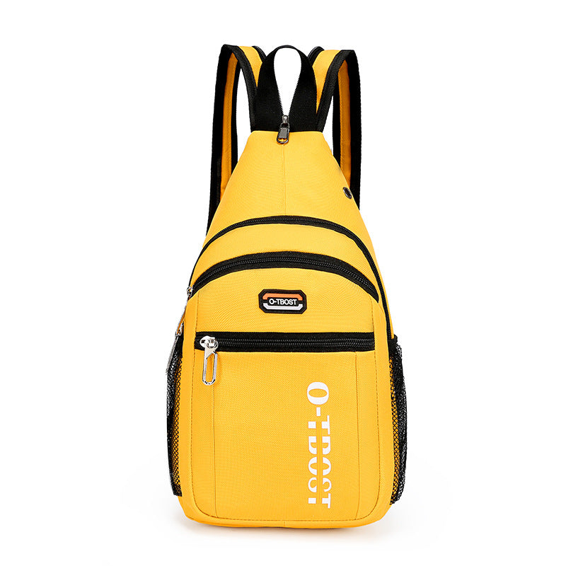 Women's & Men's & Can Two Shoulders Personalized Fashion Men's Chest Bags