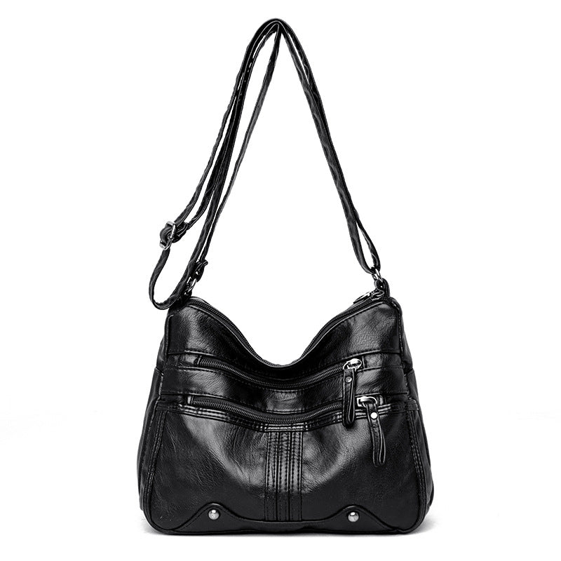 Cool Beautiful Creative Women's Soft Leather Bags