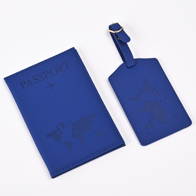Changing Map Style Passport Cover Tag Card Holder