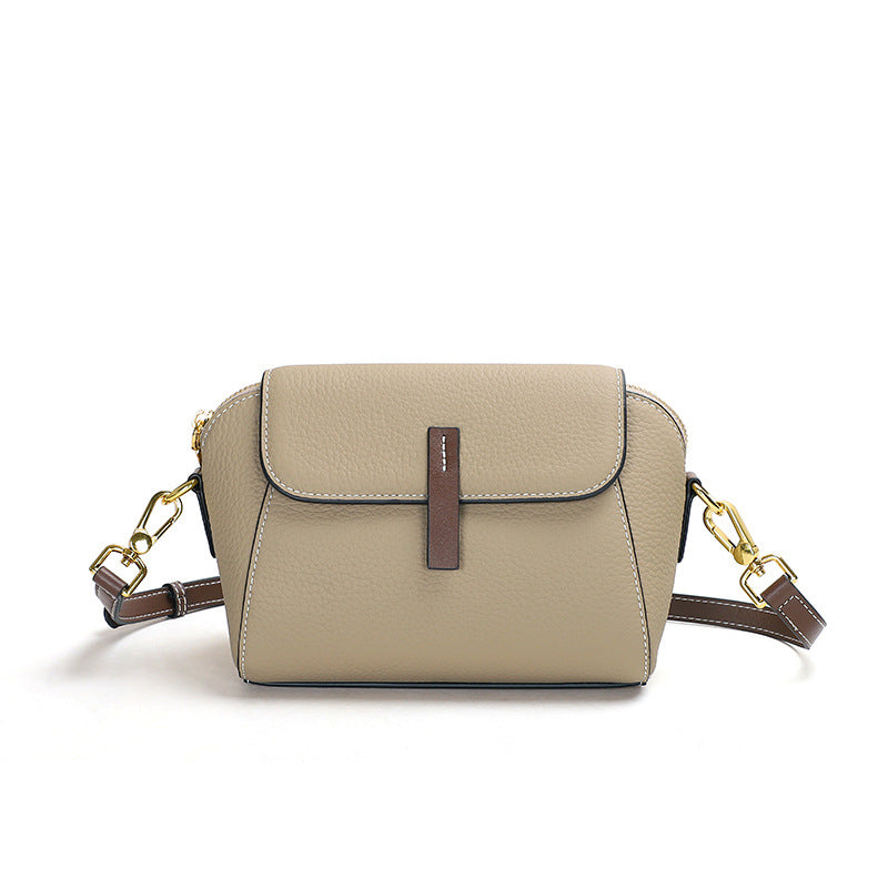 Women's Leather Classic Fashionable Shell Lightweight Mini Crossbody Bags