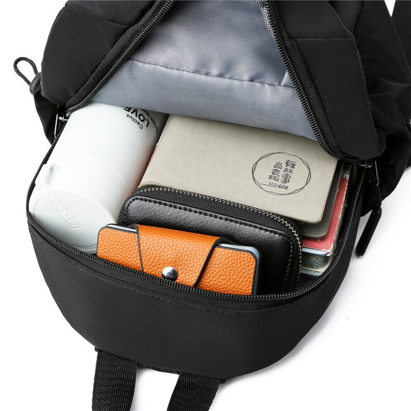 Popular Men's Large Capacity Water Trendy Men's Chest Bags