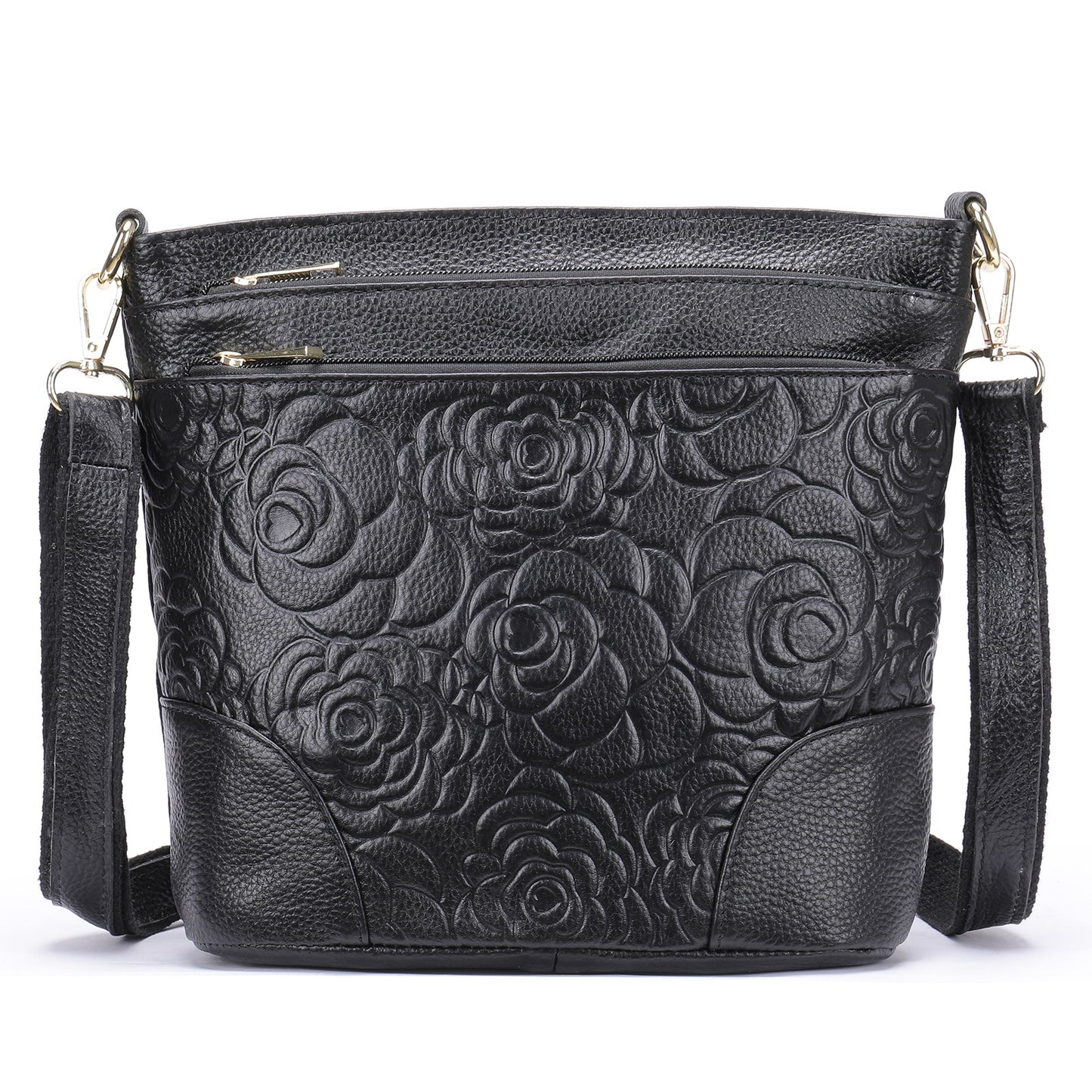 Women's Cowhide Leather First Layer Genuine High-grade Shoulder Bags