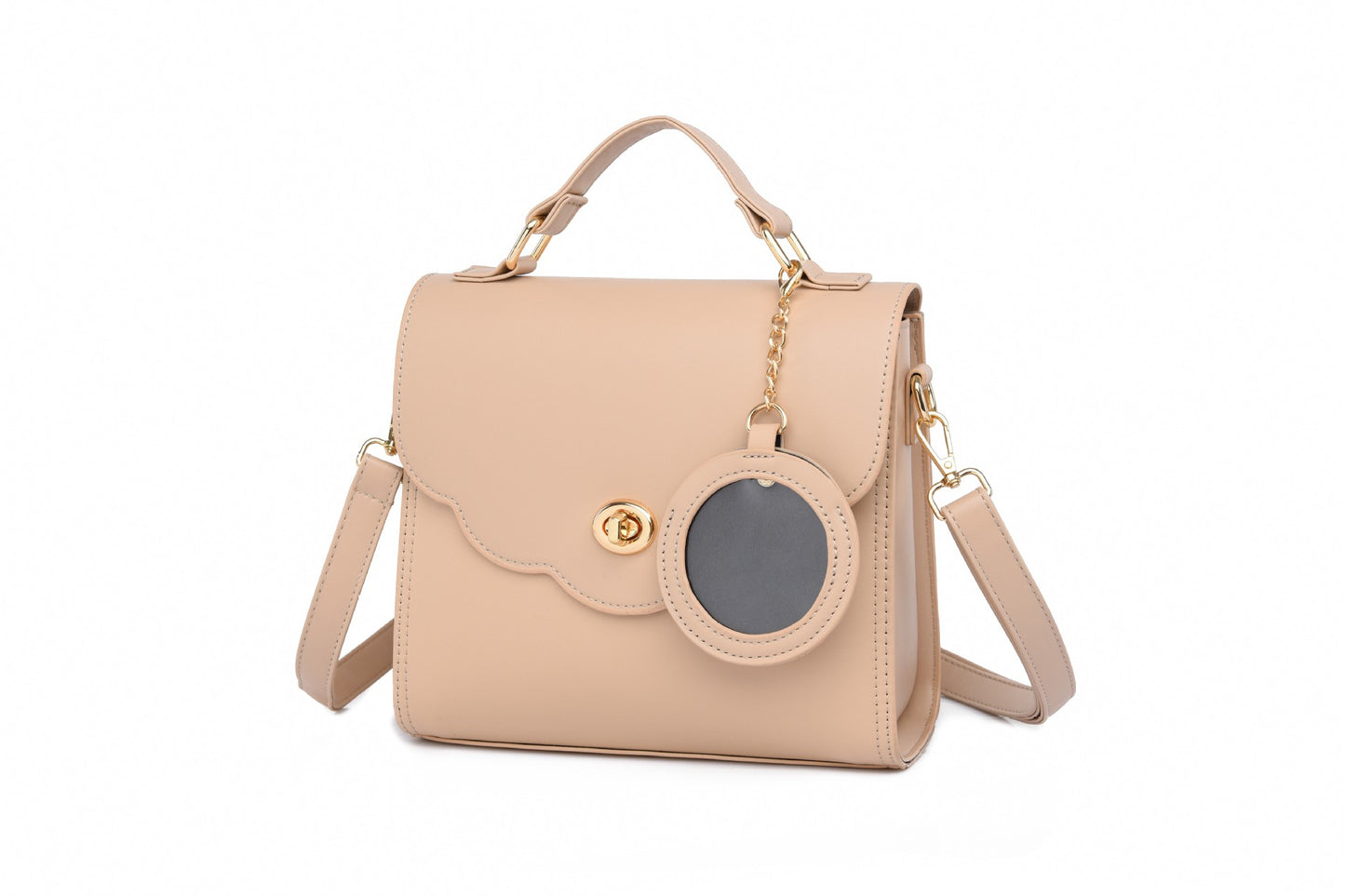 Shell Cartoon Fashion Versatile Cute Lace Badge Crossbody Bags
