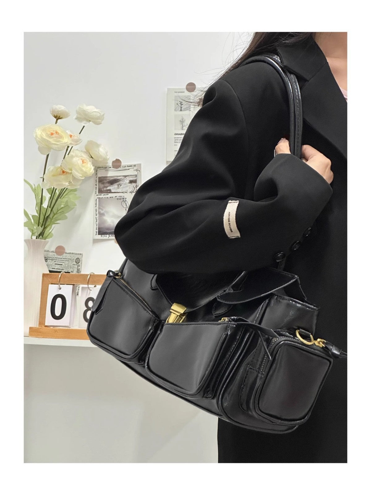 Retro Style Large Capacity Hot Millennium Shoulder Bags