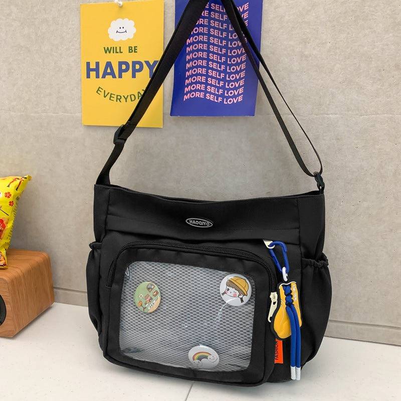 Cartoon Popular Female Large Capacity For Class Shoulder Bags