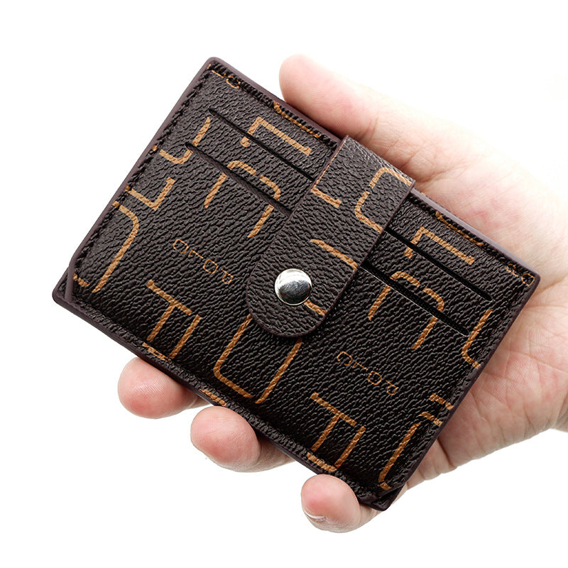 Attractive Versatile Slouchy Multiple Slots Fashion Card Holder