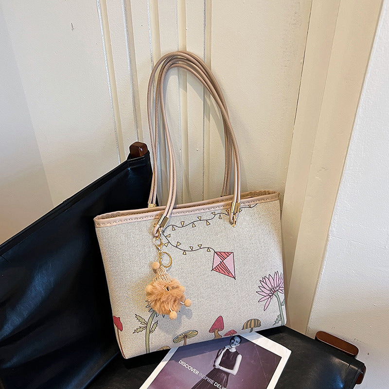 Women's Printed Fashionable Stylish Big Pocket Trendy Shoulder Bags