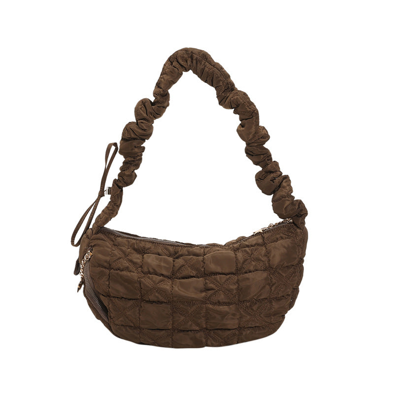 Women's Cloud Female Personality Embroidered Fashion Dumplings Bags