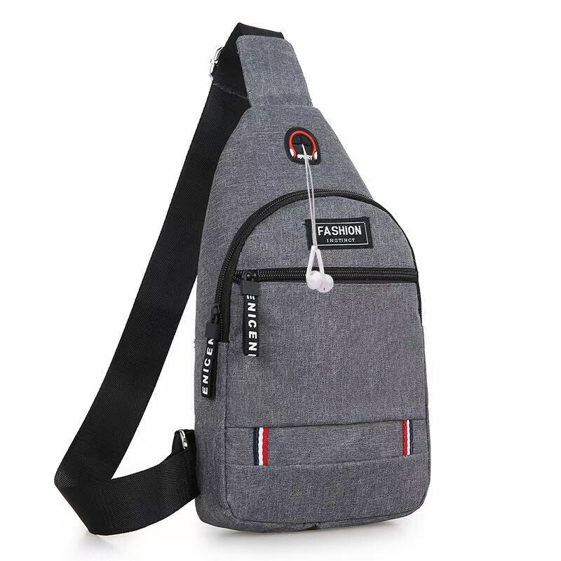 Men's Leisure Oxford Cloth Cross Body Tide Men's Chest Bags