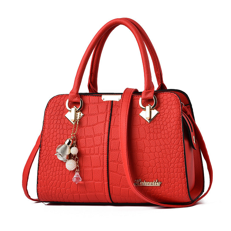 Women's Versatile Portable Fashion Temperament Mother Handbags
