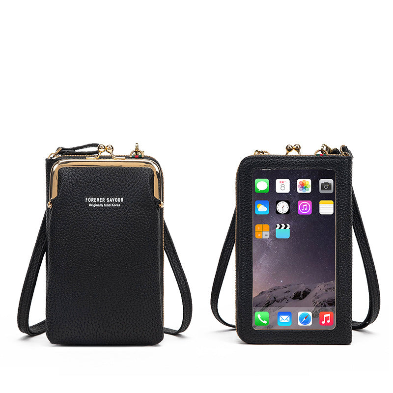 Women's Trendy Mini Touch Screen Cell Winter Ladies Wallets