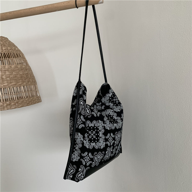 Women's Fashion Korean Cashew Flower Totem Printing Bags
