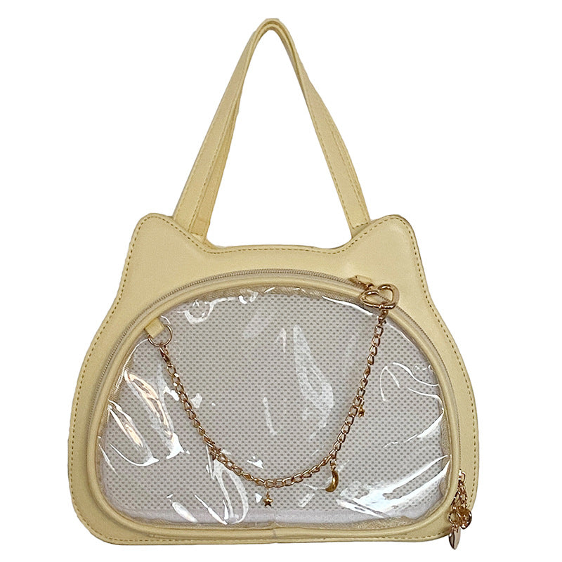 Portable Cat Bar Cartoon Two-dimensional Cute Sweet Crossbody Bags