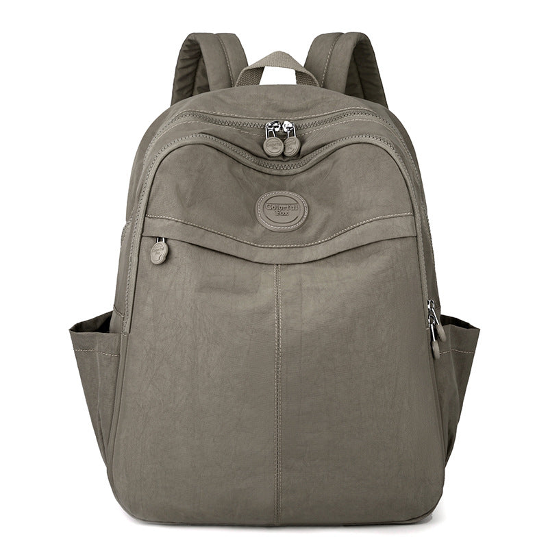 Women's Large Capacity Korean Waterproof Tide Computer Backpacks