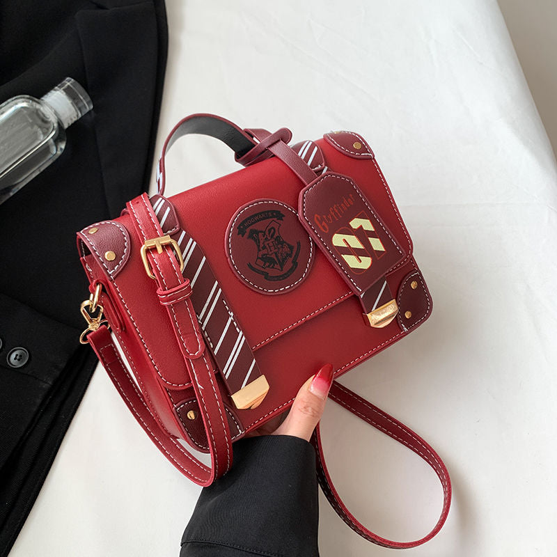 Women's Potter Peripheral British Style College Finished Crossbody Bags