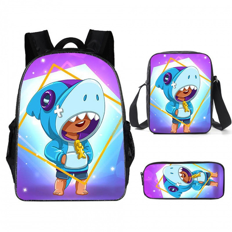 Classic Anime Cartoon Fashion Pencil Buggy Backpacks