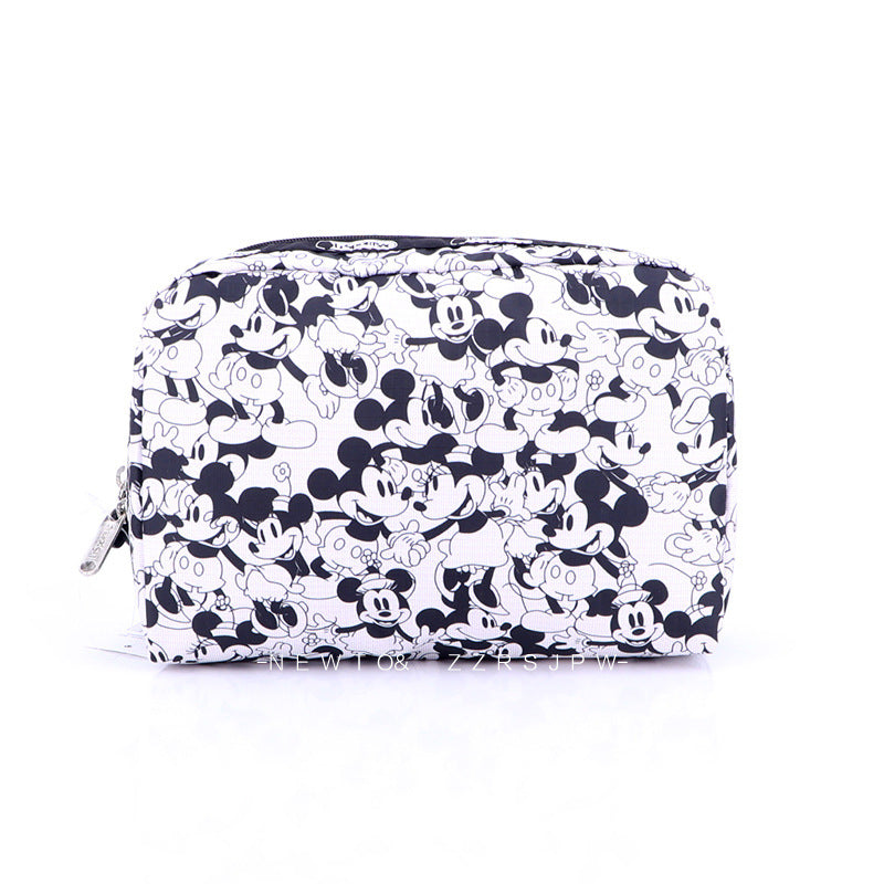 Name Cartoon Horizontal Printing Female Makeup Crossbody Bags