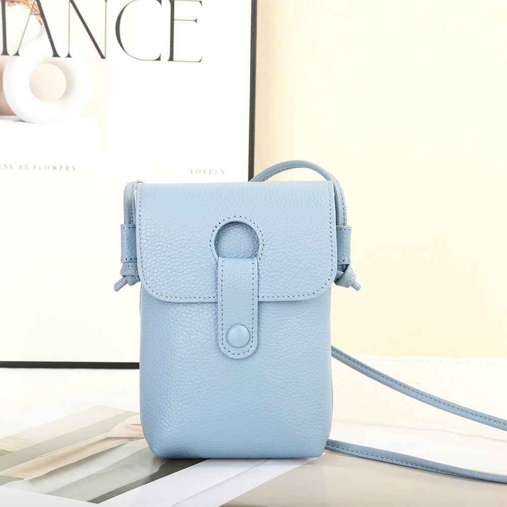 Women's Genuine Leather Mobile Summer Lightweight Fashion Large Phone Bags