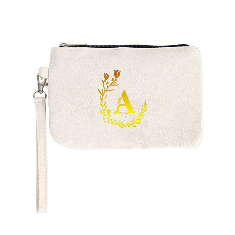 Canvas Printing Hand Portable Mobile Zipper Purses